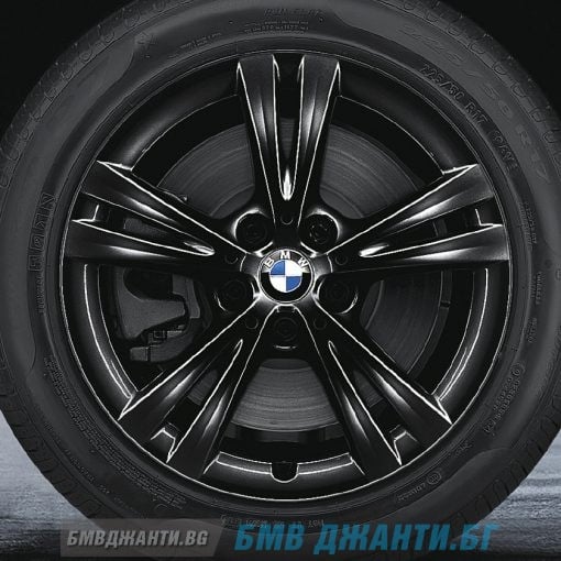Комплект Зимни гуми и джанти BMW Style 385 black за BMW  X1 F48 и X2 F39 - Image 3