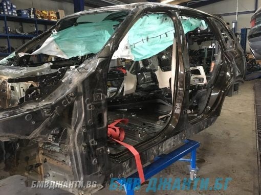 2014 BMW X5 F15 xDrive40d M Individual pyrit-braun metallic На части - Image 28