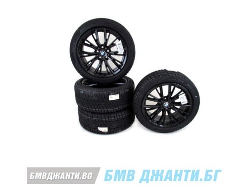 Комплект НОВИ Зимни гуми и джанти BMW M Performance Style 796M G42 G20 G21 G22 G23 MIX - Image 2
