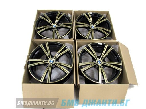 Комплект 4бр НОВИ Оригинални джанти BMW Style 793i Night Gold G20 G21 G22 G23