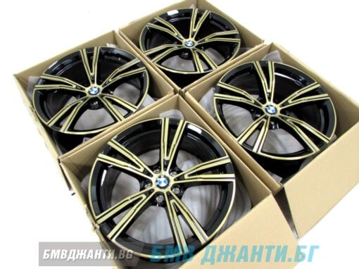 Комплект 4бр НОВИ Оригинални джанти BMW Style 793i Night Gold G20 G21 G22 G23 - Image 3