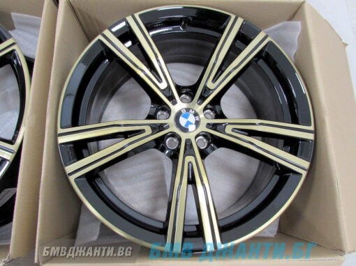 Комплект 4бр НОВИ Оригинални джанти BMW Style 793i Night Gold G20 G21 G22 G23 - Image 4