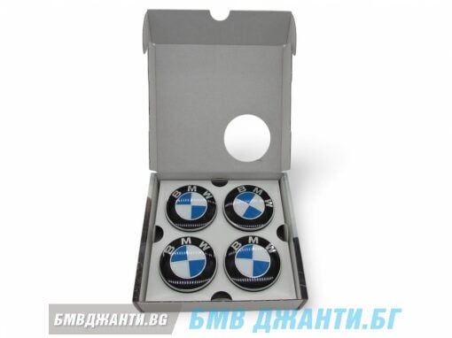 4бр НОВИ BMW САМОЦЕНТРИРАЩИ КАПАЧКИ ЗА ДЖАНТИ E и F Серии - Image 2