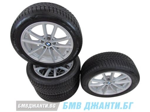 Комплект Зимни гуми DOT2024 и джанти BMW Style 778 Reflexsilber BMW G20 G21 G22 G23 - Image 2