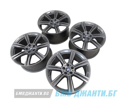 Комплект 4бр Нови Оригинални джанти BMW Style 736 ferricgrey за BMW X5 G05 MIX - Image 4